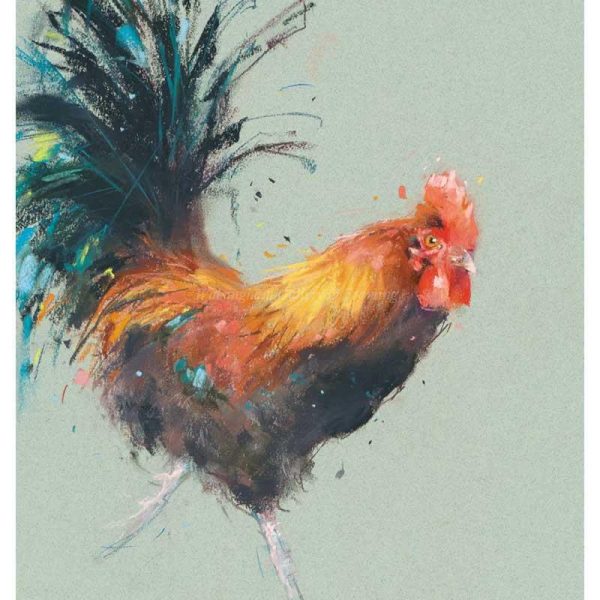 Limited edition print 'Chicken Run' by Nicky Litchfield