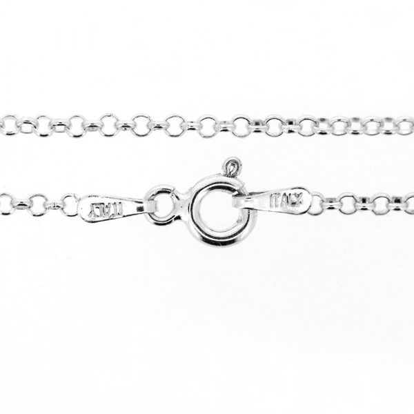 Sterling silver belcher chain