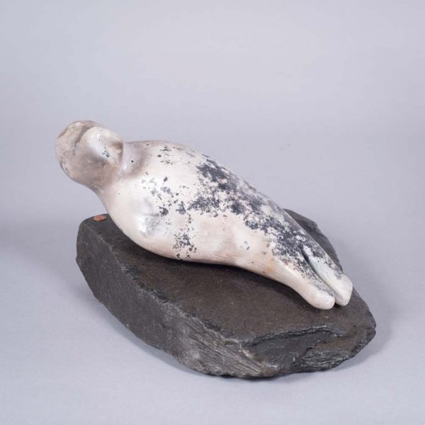 Ceramic sculpture of 'On the Rocks II' by Carol Pask