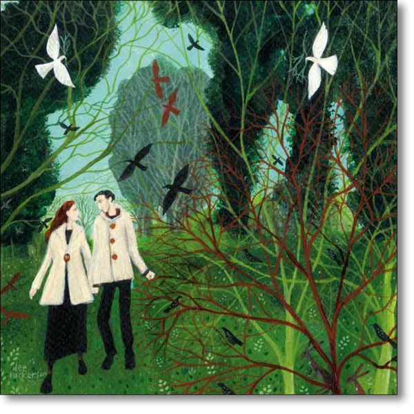 Greeting card of 'Two Of A Kind' by Dee Nickerson