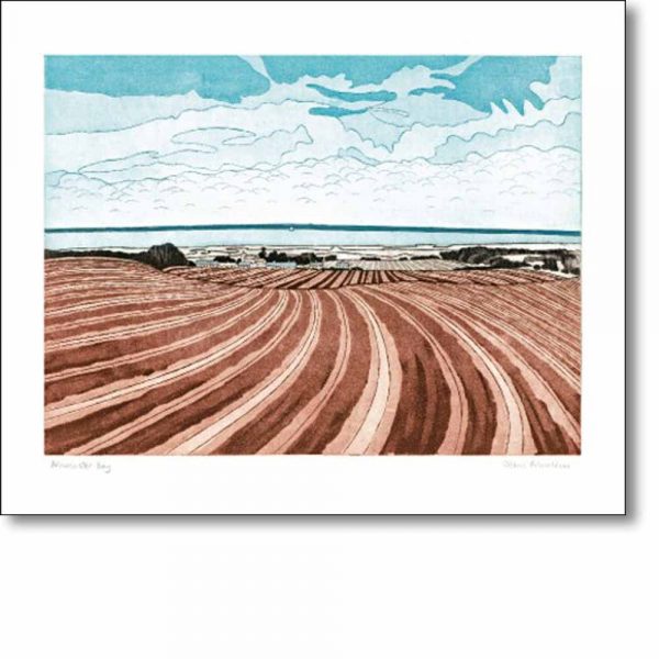 Greeting card of 'Brancaster Bay' by John Brunsdon