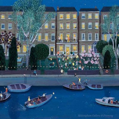 Limited edition print 'Party in the terrace' by Jenni Murphy
