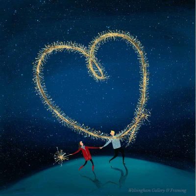 Limited edition print 'Sparkly Love' by Jenni Murphy