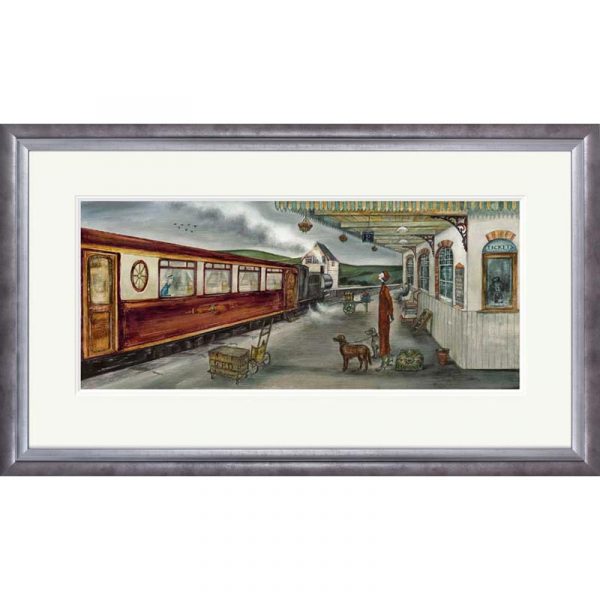 Framed limited edition print 'The 11:52' by Joe Ramm