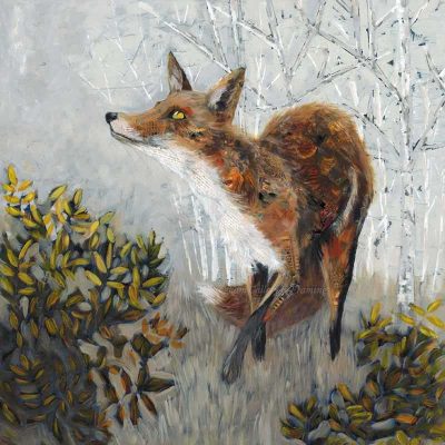 Limited edition print 'Fox' by Nicola Hart