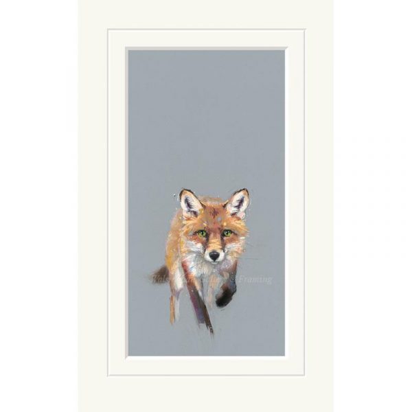 Mounted limited edition print 'Here Comes Trouble' by Nicky Litchfield