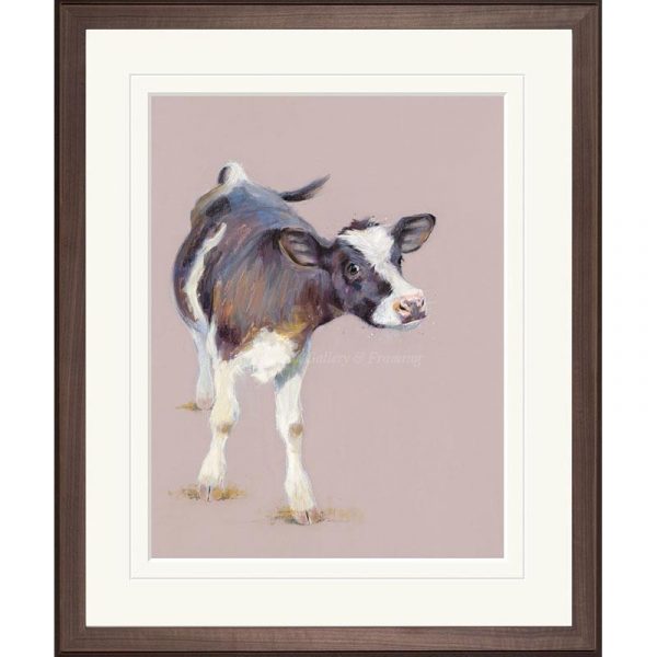 Framed limited edition print 'Nosy Nellie' by Nicky Litchfield