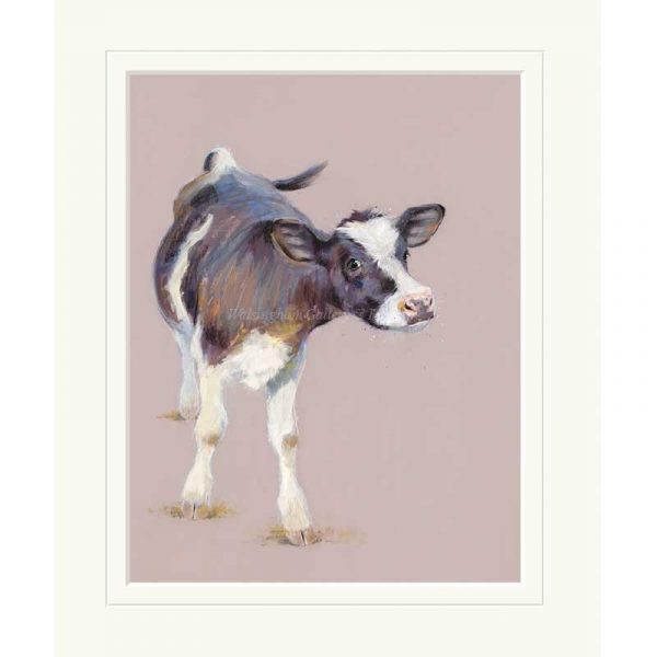 Mounted limited edition print 'Nosy Nellie' by Nicky Litchfield