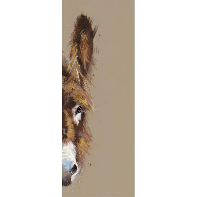 Limited edition print 'Peeping Donkey' by Nicky Litchfield