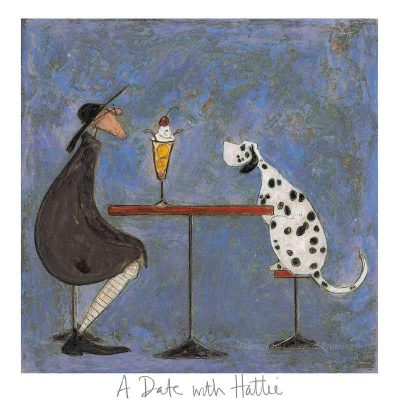 Limited edition print 'A Date with Hattie' by Sam Toft