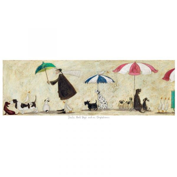 Limited edition print 'Ducks, Mad Dogs and an Englishman' by Sam Toft