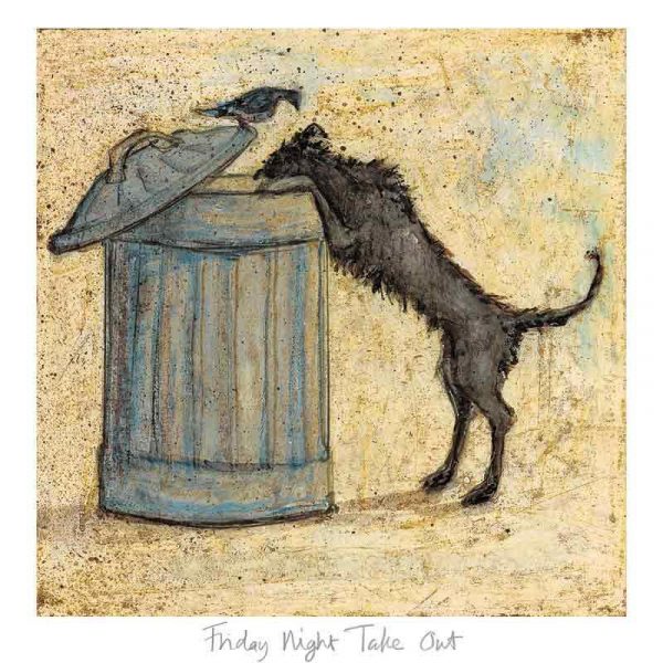 Limited edition print 'Friday Night Take Out' by Sam Toft