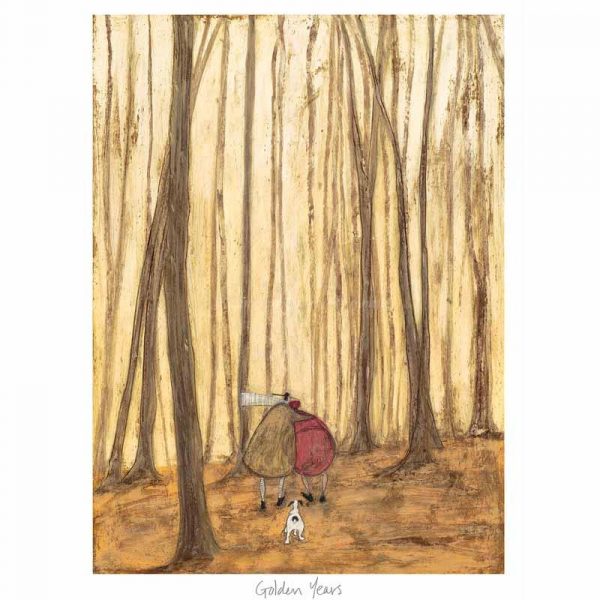 Limited edition print 'Goldern Years' by Sam Toft