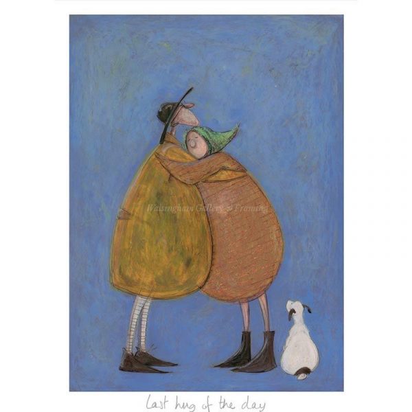 Limited edition print 'Last Hug of the day' by Sam Toft