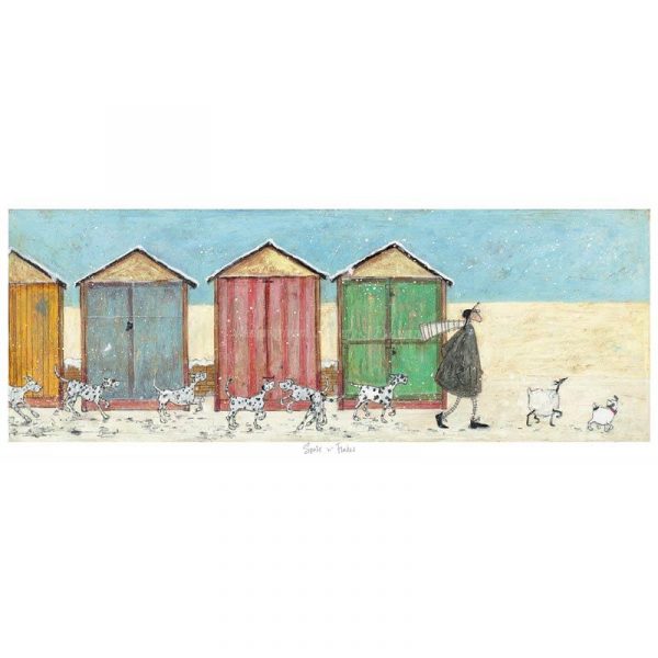 Limited edition print 'Spots 'n' Flakes' by Sam Toft