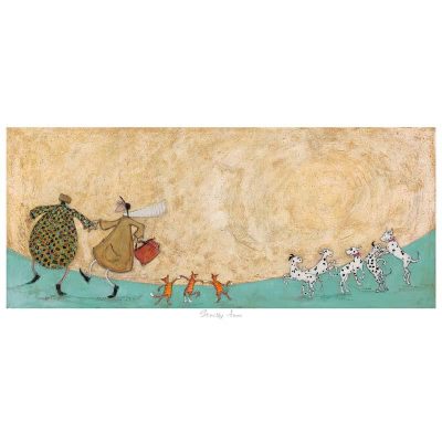 Limited edition print 'Stictly Fun' by Sam Toft