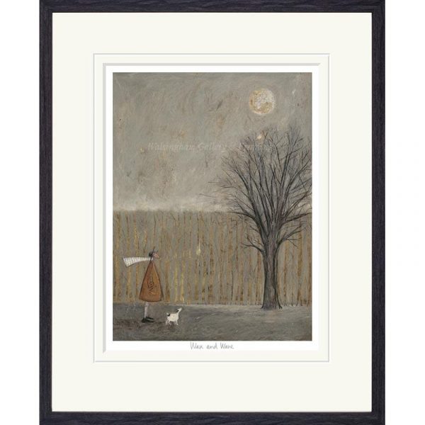 Framed limited edition print 'Wax and Wane' by Sam Toft