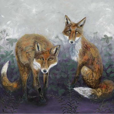 Limited edition print 'Foxtails & Brambles' by Nicola Hart
