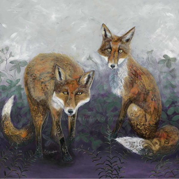 Limited edition print 'Foxtails & Brambles' by Nicola Hart