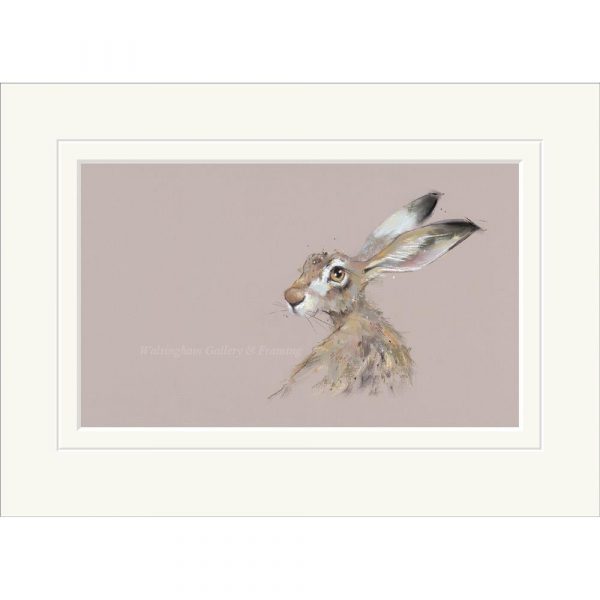 Mounted limited edition print 'Hermione' by Nicky Litchfield