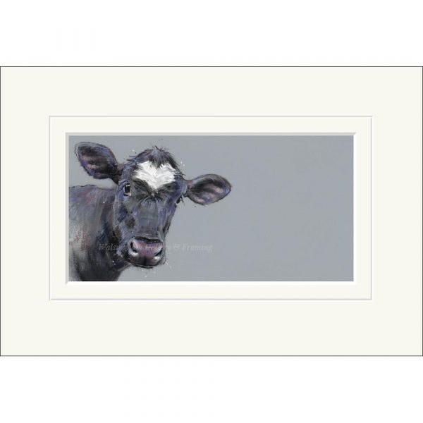 Mounted limited edition print 'Valentine' by Nicky Litchfield