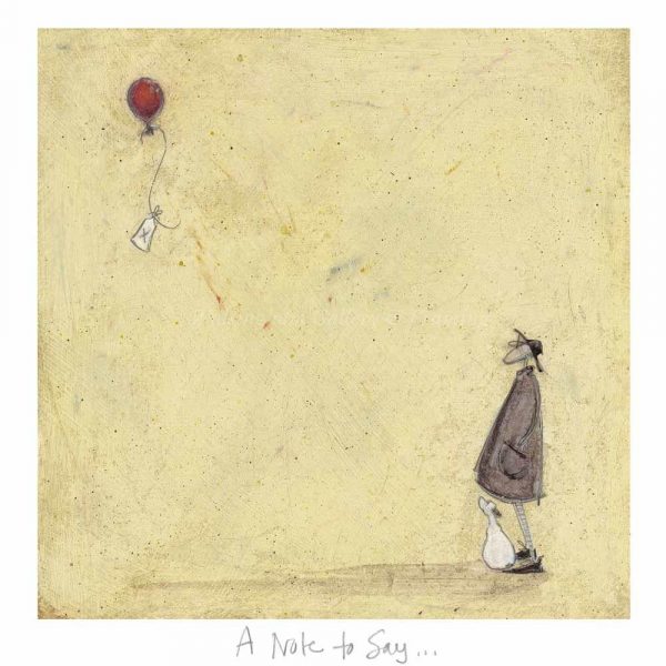 Limited edition print 'A Note to Say ...' by Sam Toft