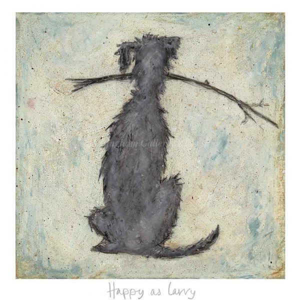 Limited edition print 'Happy as Larry' by Sam Toft