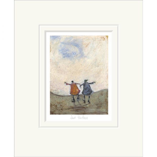 Mounted limited edition print 'Just Perfect' by Sam Toft