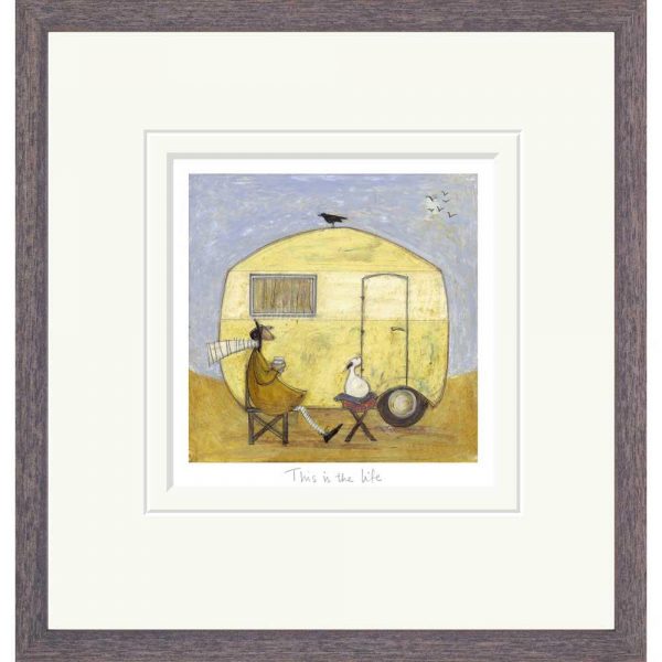 Framed limited edition print 'This is the Life' by Sam Toft