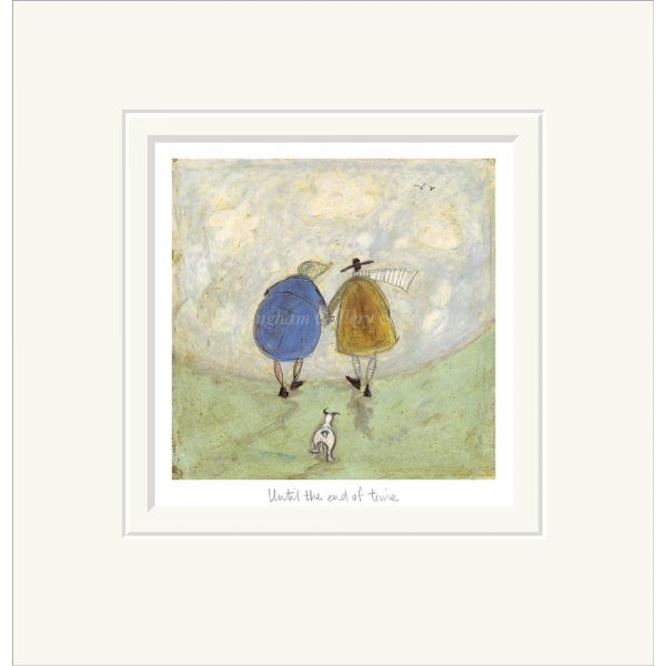 Mounted limited edition print 'Until the end of Time' by Sam Toft