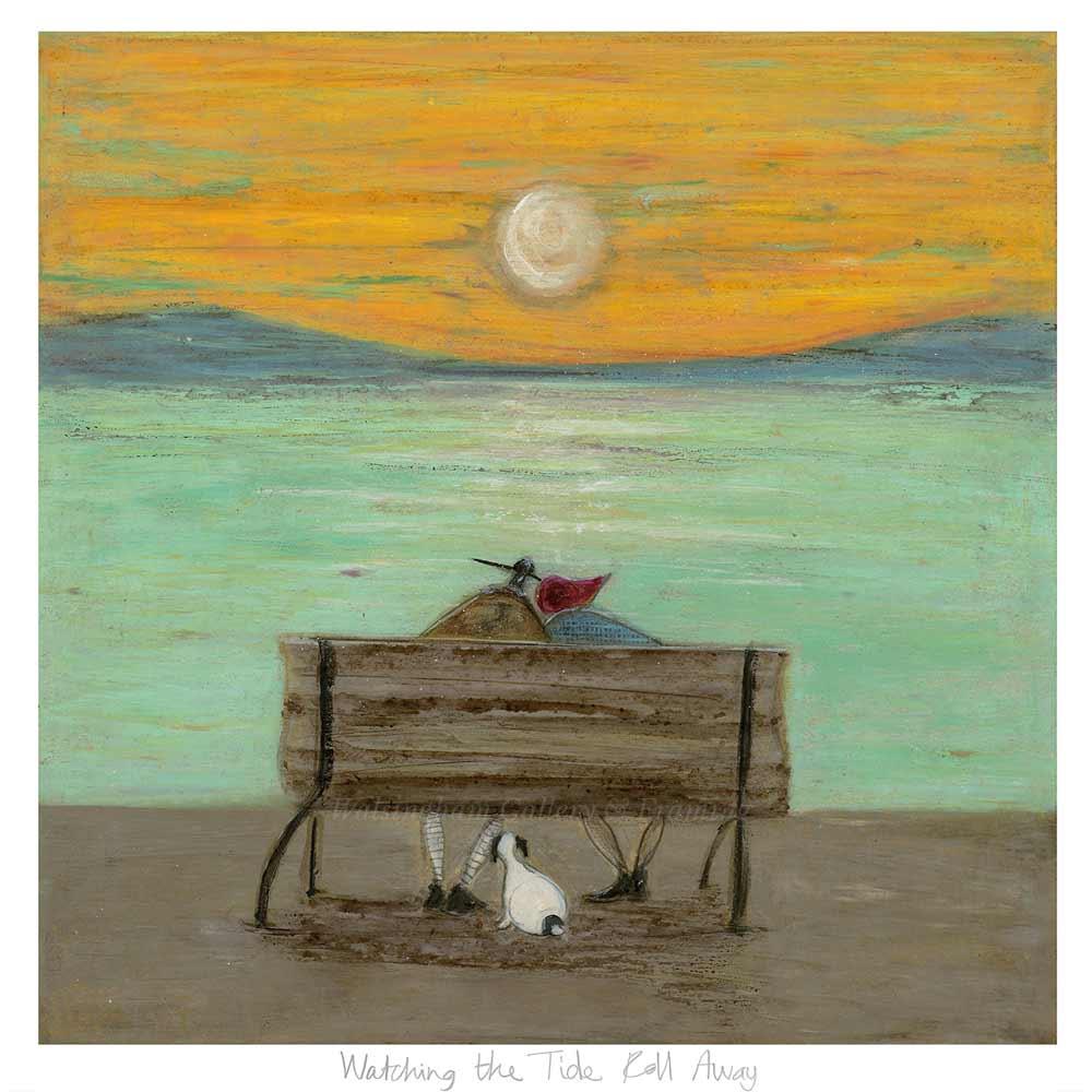 Limited edition print 'Watching the Tide Roll Away' by Sam Toft