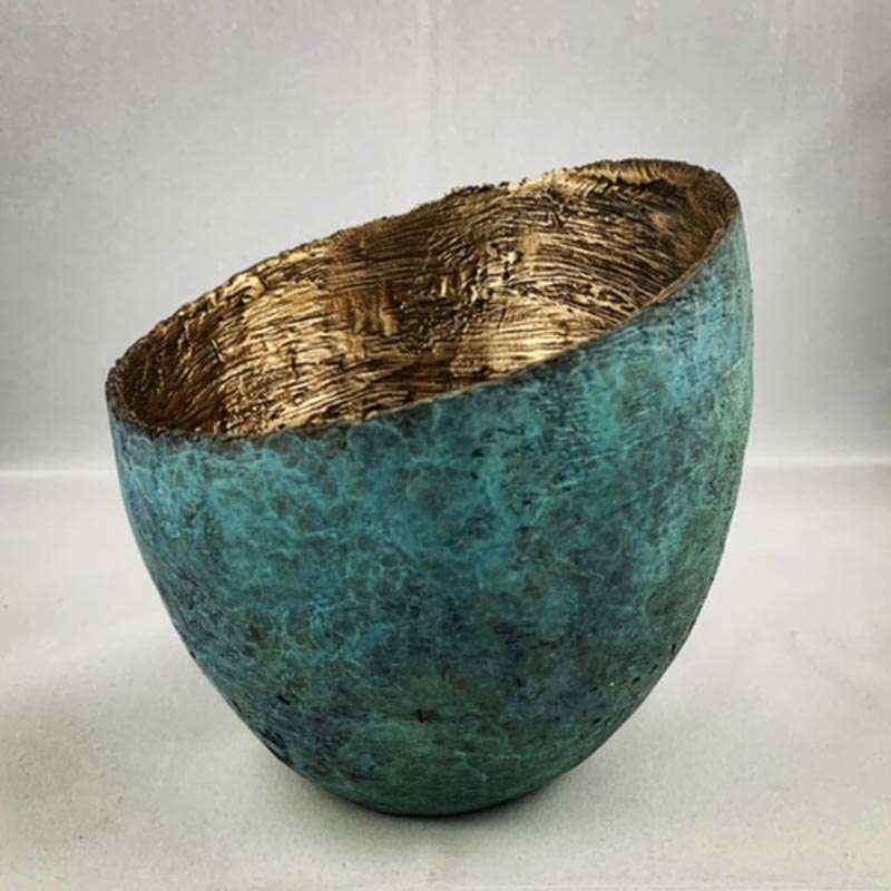 Bronze vessel by John Mallett