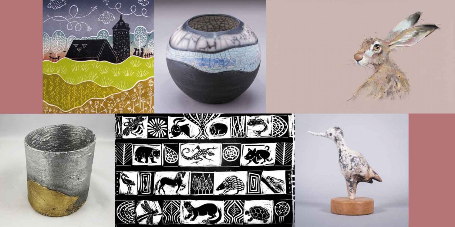 selection of artworks from summer exhibition