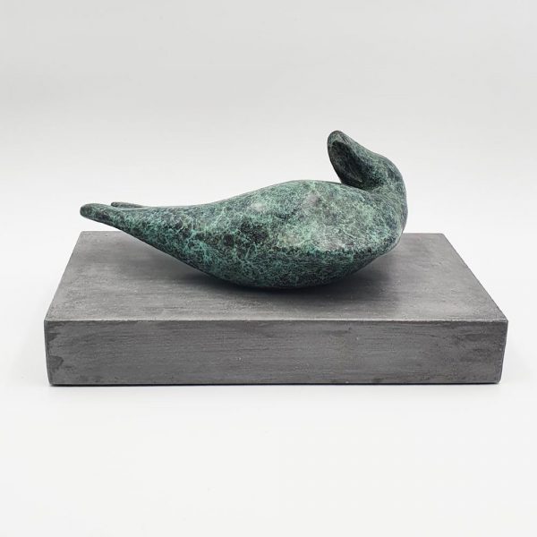Bronze sculpture 'Seal' by Carol Pask