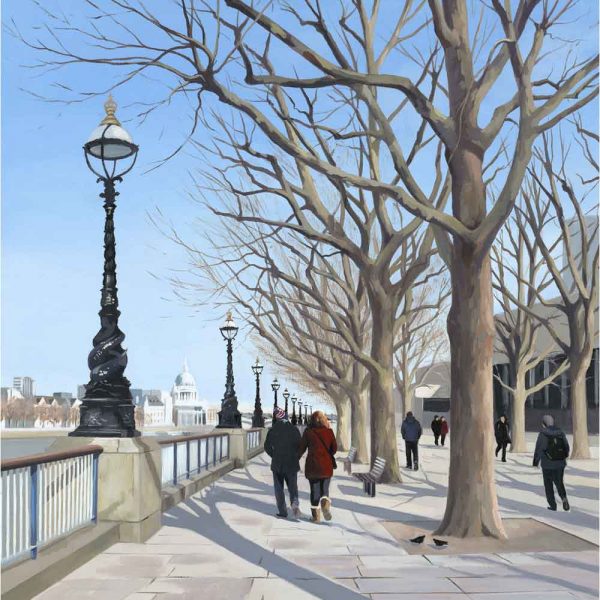 Limited edition print 'Embankment' by Jo Quigley