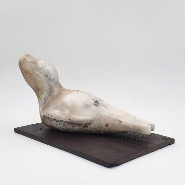 Ceramic sculpture 'Seal I' by Carol Pask