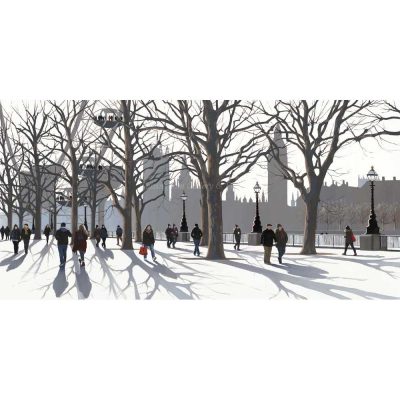 Limited edition print 'A View of Parliament' by Jo Quigley