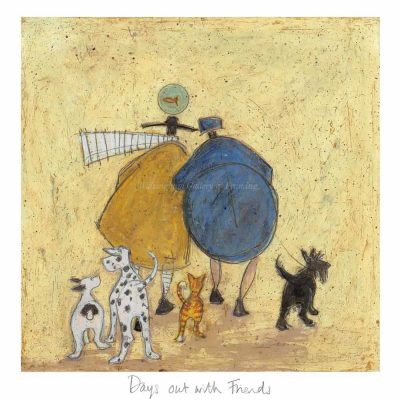Limited edition print 'Days out with Friends' by Sam Toft