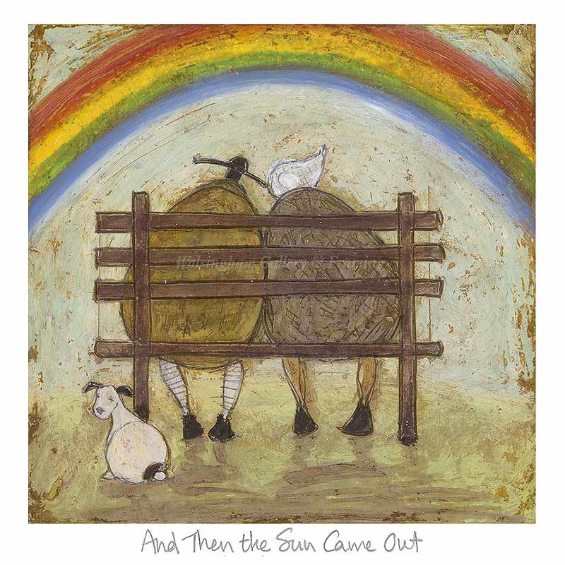 Limited edition print 'And Then the Sun Came Out' by Sam Toft
