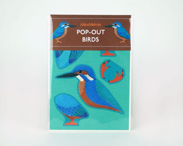Packaging of 'Kingfisher' by Alice Melvin