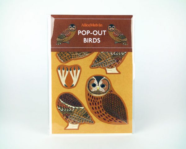 Packaging of 'Tawny Owl' by Alice Melvin