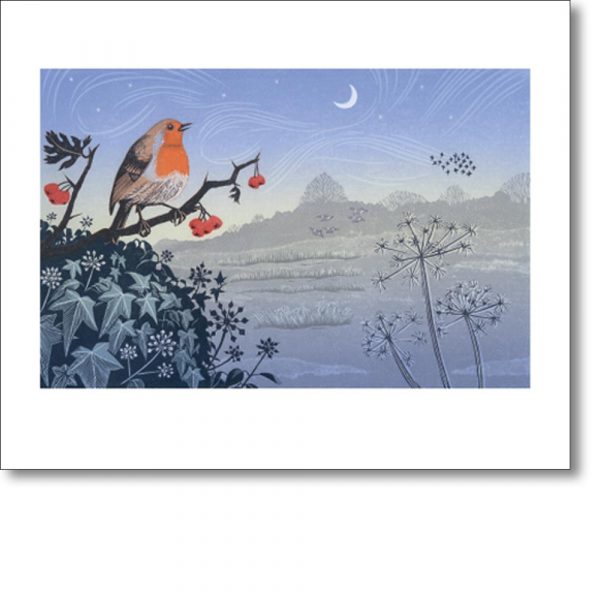 Greeting card of 'Song of the Winter Solstice' by Niki Bowers