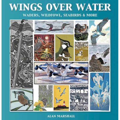 Book of prints, 'Wings Over Water' by Alan Marshall