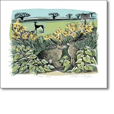 Greetings card 'Look out' by Angela Harding