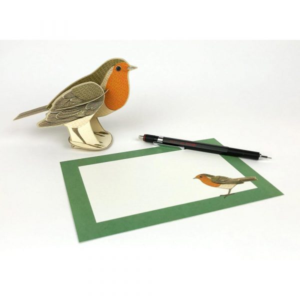 Alternative view of of pop-out 'Robin' by Alice Melvin