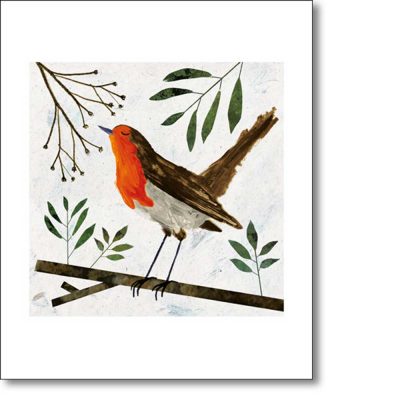 Greetings card 'Robin' by Gordy Wright