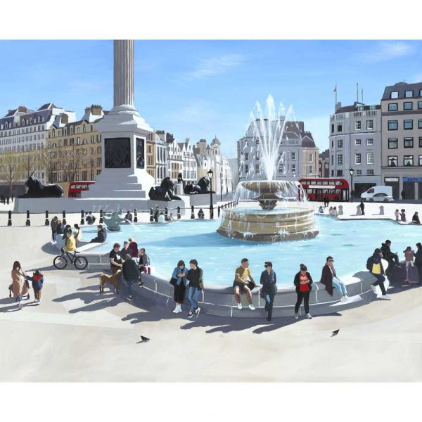 Limited Edition print 'Trafalgar Square II' by Jo Quigley