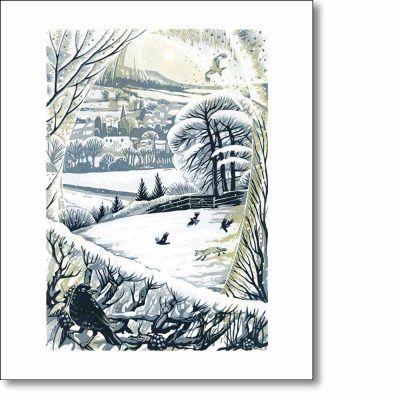 Greetings card 'Between Snow Showers' by Martin Truefitt-Baker
