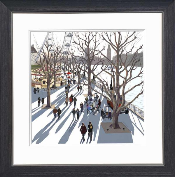 Limited edition print 'Cafe Society' (framed) by Jo Quigley