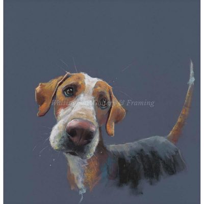 Limited Edition Print 'Hound Dog' by Nicky Litchfield